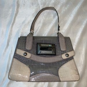 Guess Handbag Purse w Rhinestone Embellishments
